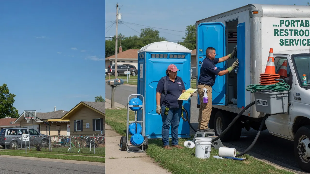 Porta Potty Rental in Poplar Grove, IL near me